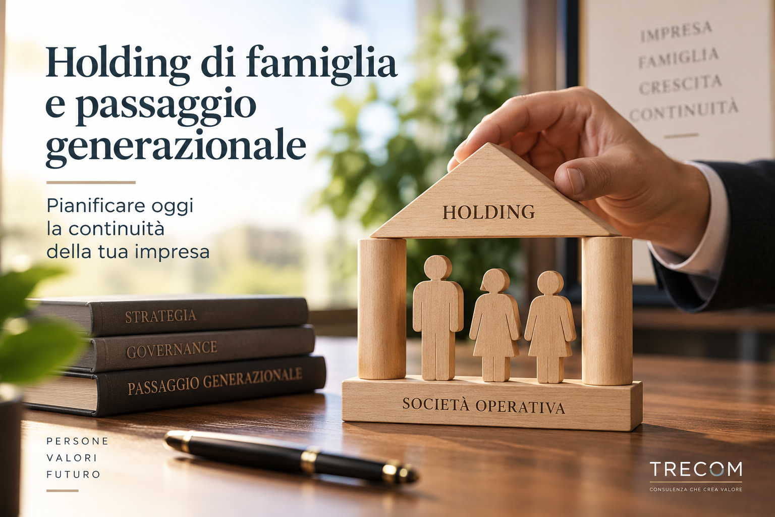 Holding di famiglia e passaggio generazionale: perché può essere utile