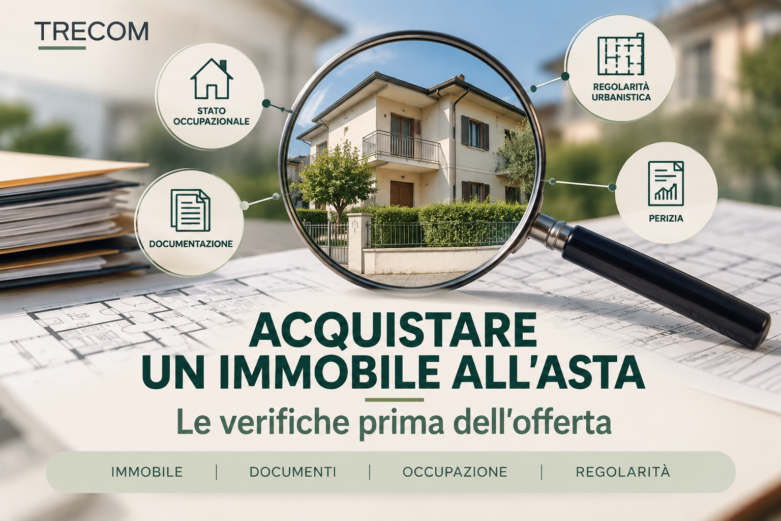 Acquistare un immobile all’asta: le verifiche da effettuare prima dell’offerta