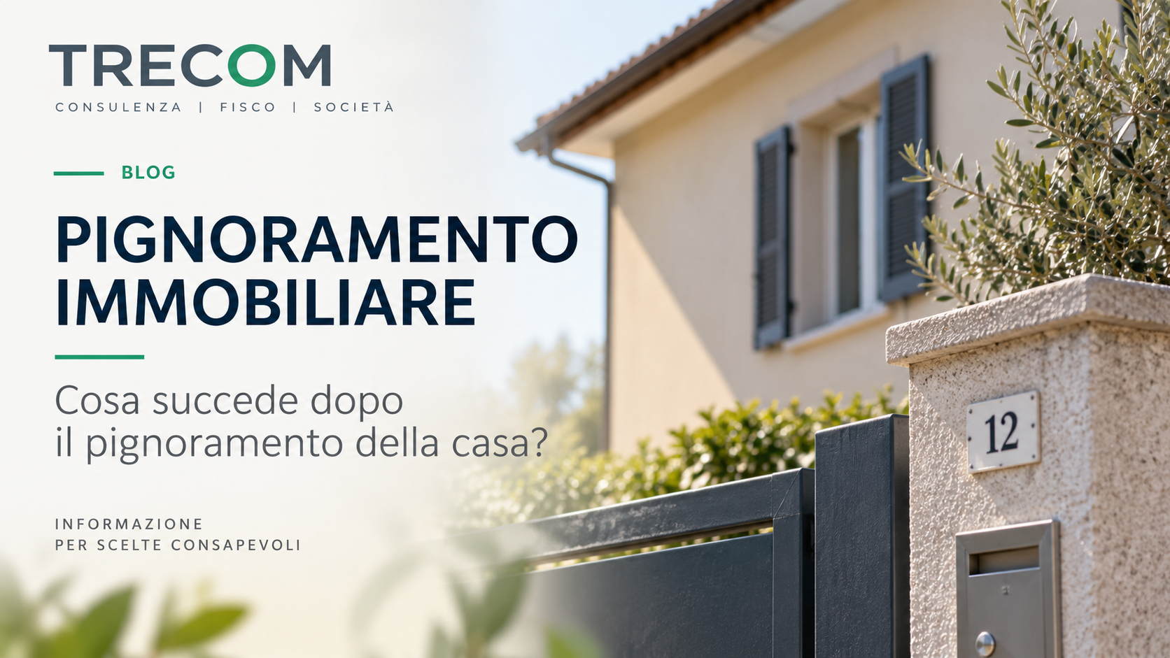 Mi hanno pignorato la casa: cosa succede adesso?